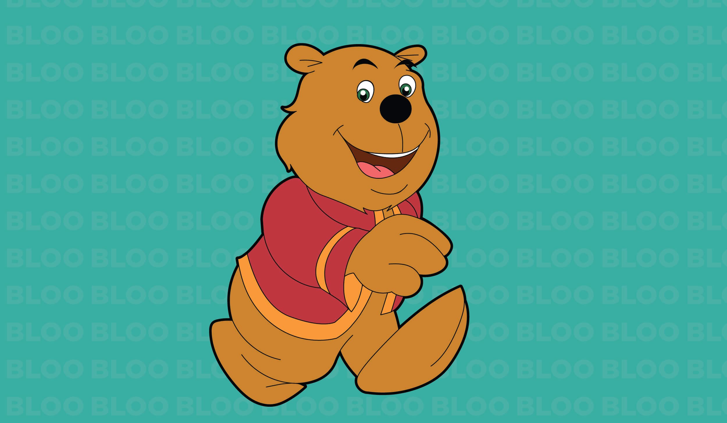 Bloo, the lovable bear