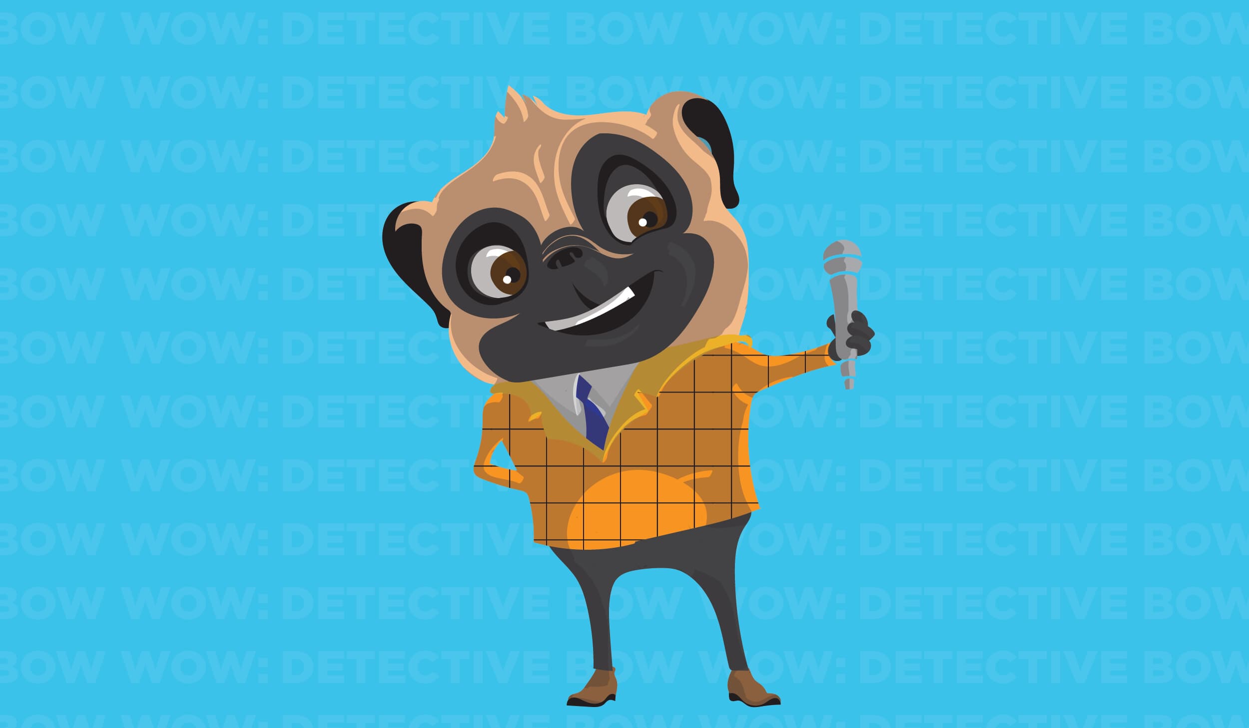 Detective Bow Wow, the detective pup