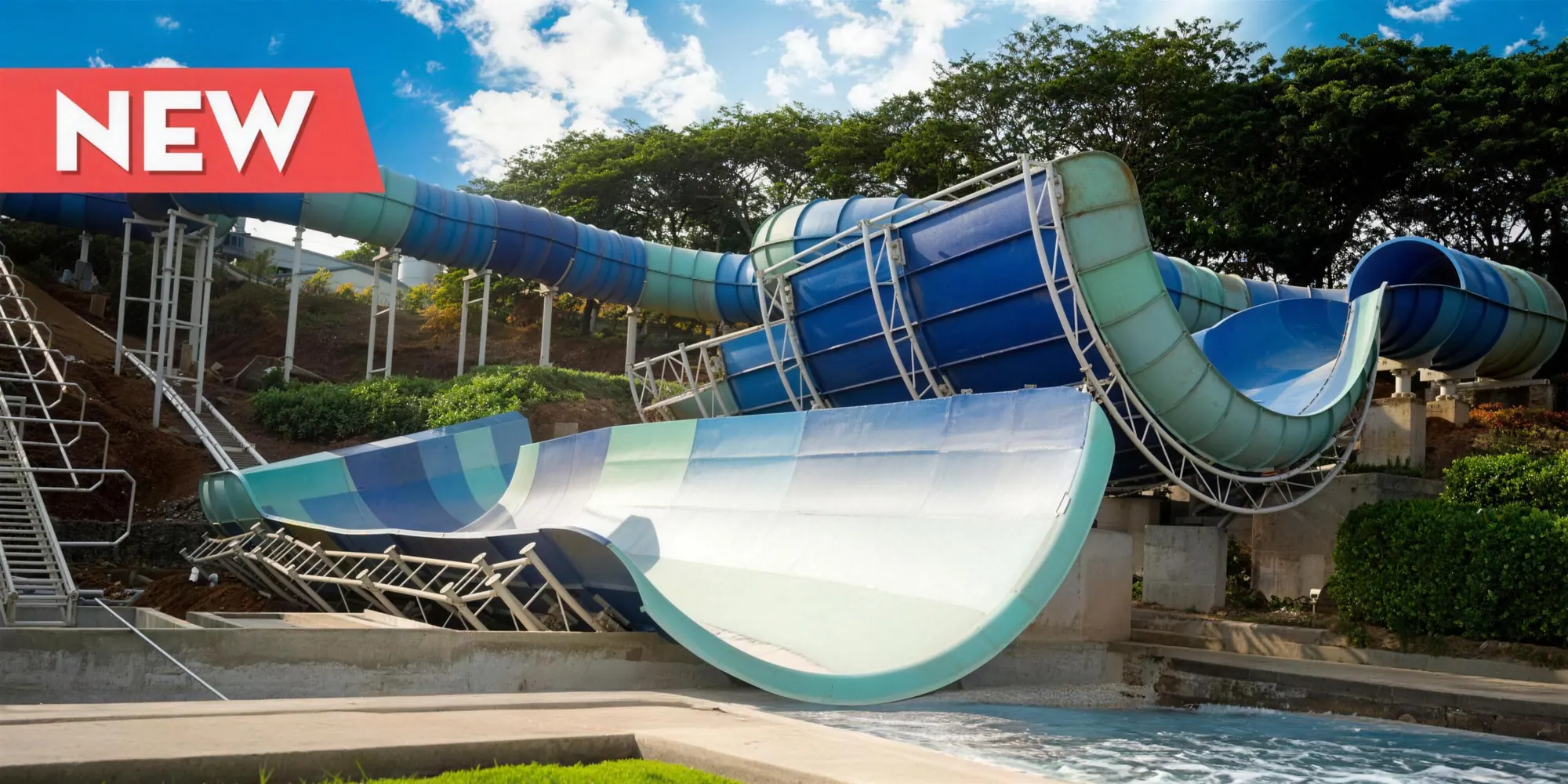 Thunder Bay water slide
